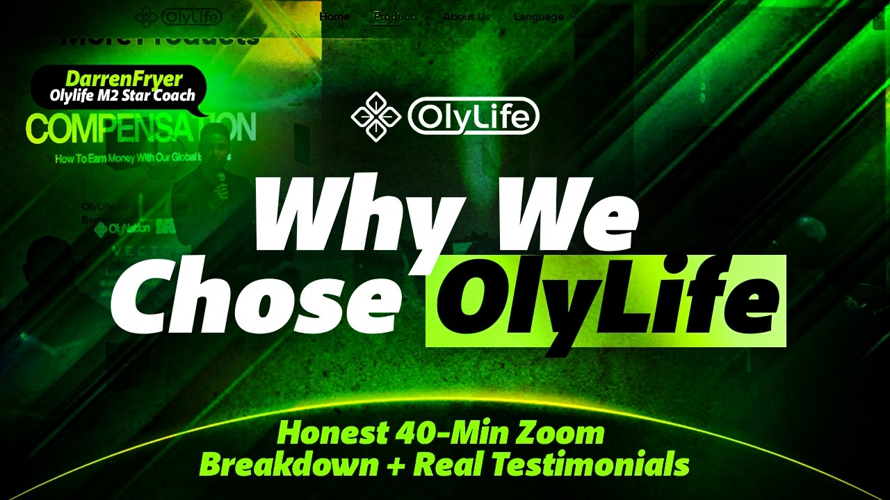 🚀 Why We Chose OlyLife – Honest 40-Min Zoom Breakdown + Real Testimonials
